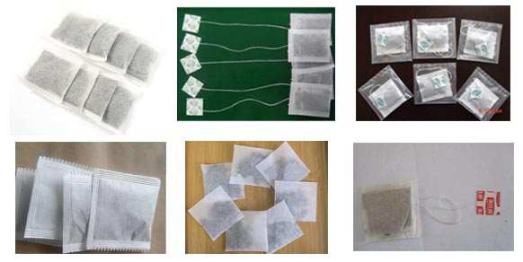 內外袋袋泡茶包裝機包裝的成品袋子展示圖